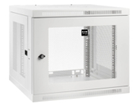 Tripp Lite Wallmount Rack Enclosure Cabinet 9U Switch Depth Deep White