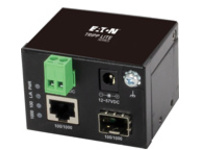 Eaton Tripp Lite Series Unmanaged Industrial Gigabit Copper to Fiber Media Converter