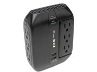 Tripp Lite Surge Protector Power Strip 6-Outlet with 3 Rotatable Outlets