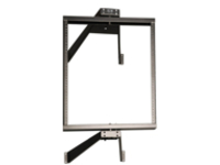 Tripp Lite 12U Wall Mount Pivoting 2-Post Open Frame Rack Cabinet Hinged