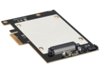 Eaton Tripp Lite Series U.2 to PCIe Adapter for 2.5" NVMe U.2 SSD, SFF-8639, PCI Express (x4) Card