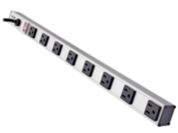 Tripp Lite Power Strip 120V 5-15R 8 Outlet 10&#x27; Cord 24&quot; Length Vertical
