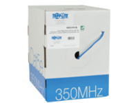 Tripp Lite 1000ft Cat5 / Cat5e Bulk Cable Solid CMR PVC Blue 1000'