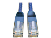 Tripp Lite Cat6 Gigabit Molded Patch Cable RJ45 M/M 550MHz 24 AWG Blue 6'