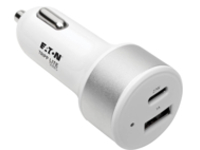 Eaton Tripp Lite Series Dual-Port USB Car Charger with PD Charging