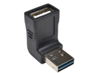 Tripp Lite USB 2.0 High Speed Adapter Reversible A to Up Angle A M/F