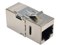 Tripp Lite Cat6 Straight Through Modular Shielded In Line Coupler RJ45 F/F