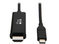 Tripp Lite USB C to HDMI Adapter Cable USB 3.1 Gen 1 4K M/M USB-C Black 9ft