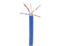 Tripp Lite Cat6 Ethernet Cable, CMP-LP 0.5A Plenum, 100W High-Power PoE & PoE++, Solid 23 AWG, Blue, 305 m