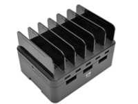 Tripp Lite 5-Port USB Fast Charging Station Hub with Built-In Device Storage, 12V 4A (48W) USB Charger Output