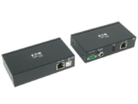 Tripp Lite USB over Cat5/6 Extender Kit 1-Port Industrial with ESD Protection