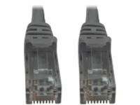 Eaton Tripp Lite Series Cat6a 10G Snagless Molded UTP Ethernet Cable (RJ45 M/M), PoE, Gray, 6 in. (15 cm)