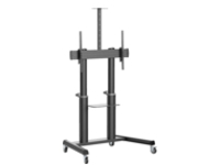 Eaton Tripp Lite Series Safe-IT Heavy-Duty Rolling Cart for 70" to 120" Displays, UL Certified, Antimicrobial Protection