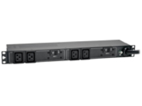 Tripp Lite PDU Basic 208V / 240V 30A 5/5.8kW C19 4 Outlet L6-30P Horizontal 1U