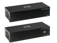 Eaton Tripp Lite Series DisplayPort over Cat6 Extender Kit, Transmitter and Receiver with Repeater, 4K, 4:4:4, PoC, 230 ft. (70.1 m), TAA