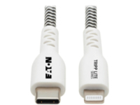 Eaton Tripp Lite Series Heavy-Duty USB-C to Lightning Sync/Charge Cable with Status LED
