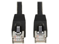 Eaton Tripp Lite Series Cat8 40G Snagless SSTP Ethernet Cable (RJ45 M/M), PoE, Black, 1 ft. (0.3 m)