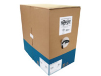 Eaton Tripp Lite Series Cat6a 10G Solid Core UTP Bulk Ethernet Cable, CMR Rated, Black, 1000 ft. (305 m)