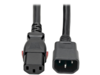 Tripp Lite C14 Male to C13 Female Power Cable, Locking C13 Connector, Heavy Duty