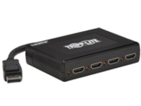 Eaton Tripp Lite series 4-Port DisplayPort to HDMI Multi-Monitor Splitter, MST Hub, 4K 60 Hz, DP 1.2a, TAA