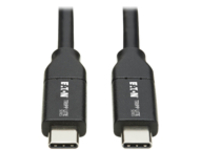 Eaton Tripp Lite Series USB Type C to USB C Cable USB 2.0 5A Rating USB-IF Cert M/M USB B Type C 3M