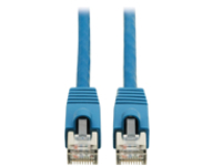 Eaton Tripp Lite Series Cat8 40G Snagless SSTP Ethernet Cable (RJ45 M/M), PoE, LSZH, Blue, 15 m (49.2 ft.)
