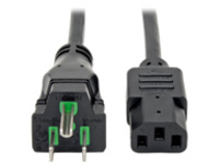 Tripp Lite 25ft Computer Power Cord Hospital Medical Cable 5-15P to C13 15A 14AWG 25'