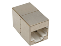 Tripp Lite Cat6 Straight-Through Modular Shielded Compact In-Line Coupler (RJ45 F/F), TAA