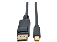 Tripp Lite Mini DisplayPort to DisplayPort Adapter Cable 4K x 2K M/M Black 3ft