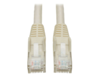 Eaton Tripp Lite Series Cat6 Gigabit Snagless Molded (UTP) Ethernet Cable (RJ45 M/M), PoE, White, 4 ft. (1.22 m)