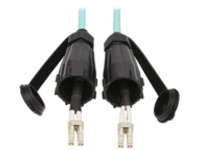 Eaton Tripp Lite Series 10Gb Rigid Industrial Duplex Multimode 50/125 OM3 Fiber Patch Cable (LC/LC)