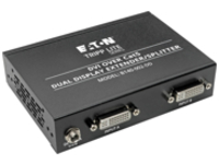Tripp Lite 2-Port Dual Display DVI over Cat5 / Cat6 Extender Video Splitter TAA
