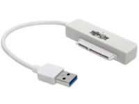 Tripp Lite 6in USB 3.0 SuperSpeed to SATA III Adapter w/UASP/2.5&quot; Hard Drives White