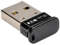 Tripp Lite Mini Bluetooth USB Adapter 4.0 Class 1 164ft Range 7 Devices