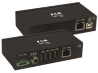 Eaton Tripp Lite Series USB over Cat6 Extender 4-Port Industrial, ESD Protection, PoC
