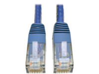 Tripp Lite Cat6 Gigabit Molded Patch Cable RJ45 M/M 550MHz 24 AWG Blue 15'
