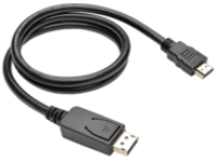 Tripp Lite 3ft DisplayPort to HDMI DP to HDMI Adapter Active Converter DP 1.2 M/M 3'