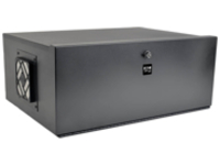 Tripp Lite 5U Security DVR Lockbox Rack Enclosure 60lb Capacity Black