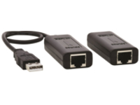 Tripp Lite USB over Cat5/Cat6 Extender Kit 1-Port with Power over Cable
