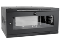 Eaton Tripp Lite Series SmartRack 6U Low-Profile Switch-Depth-Plus Wall-Mount Rack Enclosure Cabinet, Wide