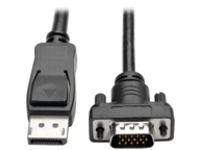 Tripp Lite 10ft DisplayPort to VGA / DP to VGA Adapter Active Converter with Latches DP 1.2 M/M 10'