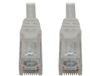 Eaton Tripp Lite Series Cat6a 10G Snagless Molded UTP Ethernet Cable (RJ45 M/M), PoE, White, 25 ft. (7.6 m)