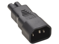 Eaton Tripp Lite Series IEC C14 to IEC C7 Power Cord Adapter
