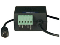 Tripp Lite SNMP / Web Card Rack Environment Sensor, Temp, Humidity, Contact-Closure Inputs