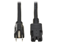 Tripp Lite 4ft Power Cord Cable 5-15P to C15 Heavy Duty 15A 14AWG 4'