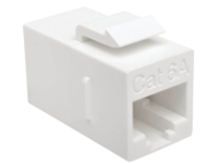 Tripp Lite Cat6a Straight Through Modular In Line Snap In Coupler RJ45 F/F