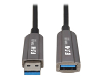 Eaton Tripp Lite Series USB-A 3.2 Gen 1 CL3-Rated Fiber Active Optical Cable (AOC)