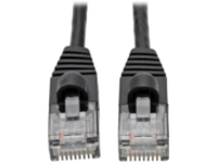 Tripp Lite Cat6a 10G Snagless Molded Slim UTP Network Patch Cable (RJ45 M/M), Black, 5 ft.