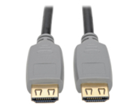 Tripp Lite High-Speed HDMI 2.0a Cable with Gripping Connectors 4K 60 Hz 4:4:4 M/M Black 1 m