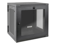 Tripp Lite 12U Wall Mount Rack Enclosure Server Cabinet Hinged Deep Acrylic Window